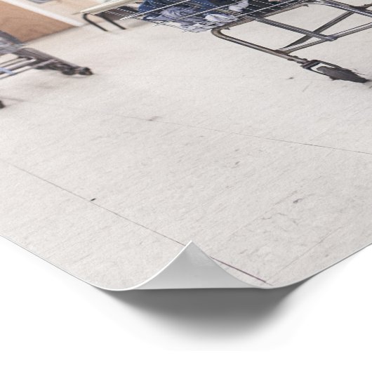 洗濯物 ポスター (角)