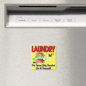 洗濯物 – 同じ日のサービスのために自分自身でそれをする マグネット (インサイチュ (食洗機))