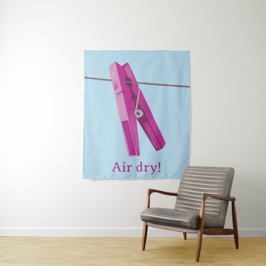 洗濯用の洗濯ラインペグ タペストリー (インサイチュ)