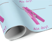 洗濯用の洗濯ラインペグ ラッピングペーパー (ロールコーナー)