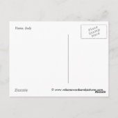 洗濯用ヴェネツィア運河はがき ポストカード (裏面)