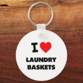 洗濯籠が大好き キーホルダー (正面)