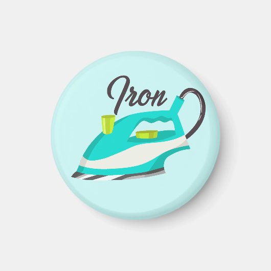 洗濯鉄 マグネット (正面)