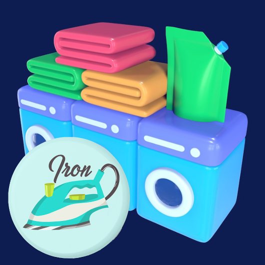 洗濯鉄 マグネット