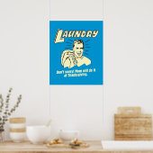 洗濯:母の感謝祭を心配しない ポスター (キッチン)