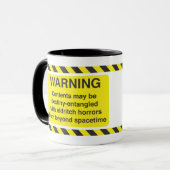 洗濯HSEの迎合的なマグ マグカップ (正面左)