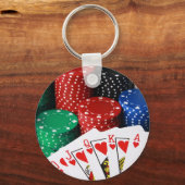 洗王室の流 キーホルダー (正面)