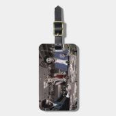 洗王室の流 ラゲッジタグ (正面縦)