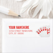 洗王室の流 ラベル (インサイチュ)