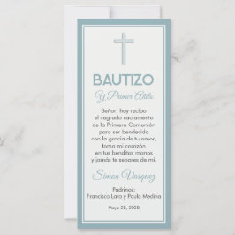 洗礼と第1誕生日ミニマリストのブックマーク