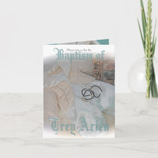 洗礼のお知らせ 招待状