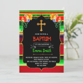 洗礼のフェスタのパーティの招待状 招待状 (スタンド正面)