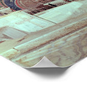 洗礼のフォントを持つ猿 ポスター (角)