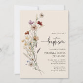 洗礼のワイルドフラワーズ 招待状 (正面)