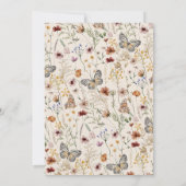 洗礼のワイルドフラワーズ 招待状 (裏面)