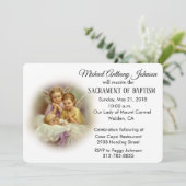 洗礼の天使 赤ちゃんの守護天使 招待状 (スタンド正面)