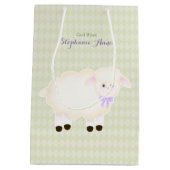 洗礼の子ヒツジ ミディアムペーパーバッグ (裏面)