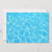 洗礼の招待状 招待状 (裏面)