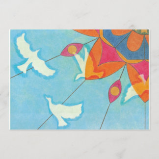 洗礼の招待 招待状