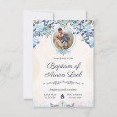 洗礼の招待 招待状 (正面)