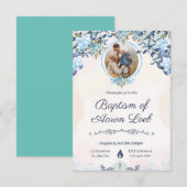 洗礼の招待 招待状 (正面/裏面)