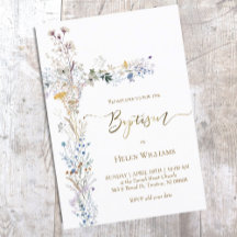 洗礼の花の十字架