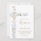 洗礼の花の十字架 招待状 (正面)