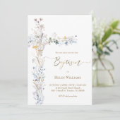 洗礼の花の十字架 招待状 (スタンド正面)