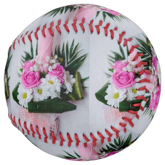 洗礼の蝋燭 ソフトボール (正面右)