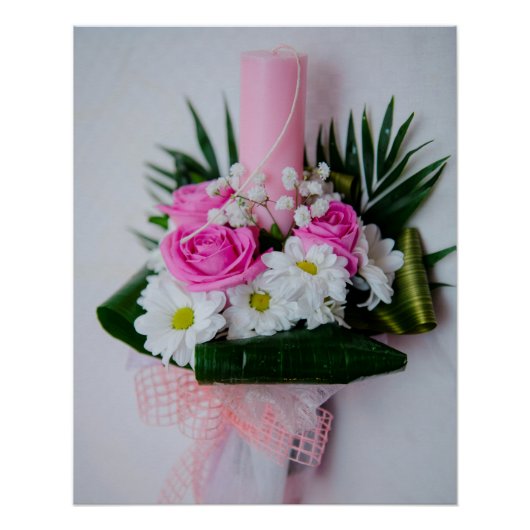 洗礼の蝋燭 ポスター (正面)