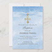 洗礼の青い薔薇 招待状 (正面)