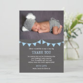 洗礼を施している男の子か洗礼のサンキューカード サンキューカード (スタンド正面)