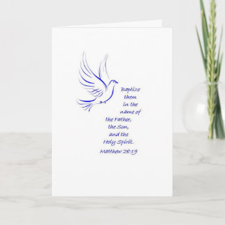 洗礼カード カード