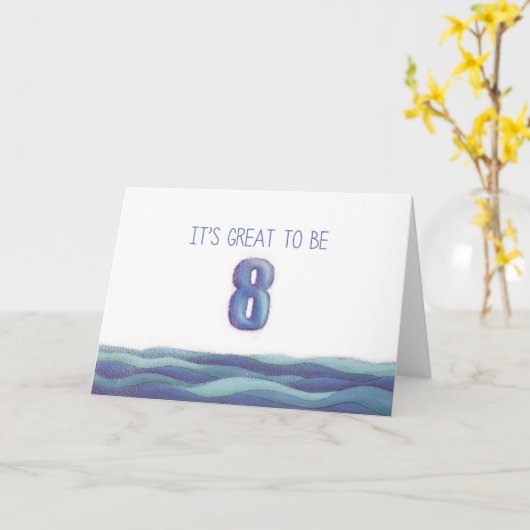 洗礼カード カード (黄色い花)