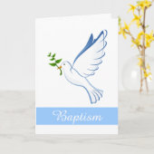 洗礼カード カード (黄色い花)