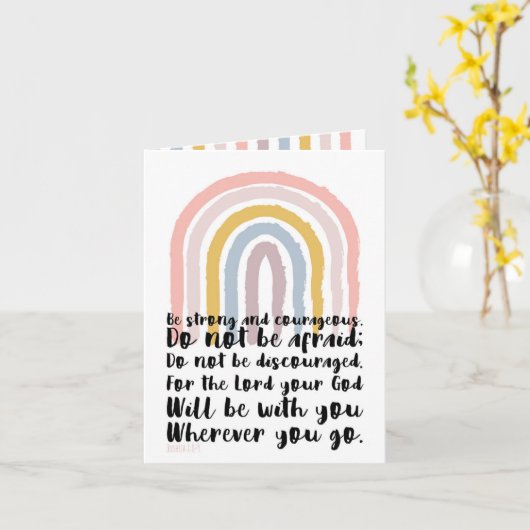 洗礼カード カード (黄色い花)