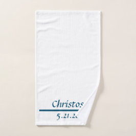 洗礼タオル ハンドタオル