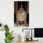 洗礼フォント表示 ポスター (ホームオフィス)