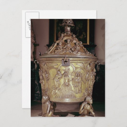 洗礼フォント表示 ポストカード (正面/裏面)