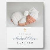 洗礼モダン写真キープサケ フォトプラーク (正面)