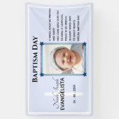 洗礼モダン日イベントパーティー 横断幕 (縦)