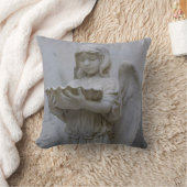 洗礼天使(側面図)の枕 クッション (ブランケット)