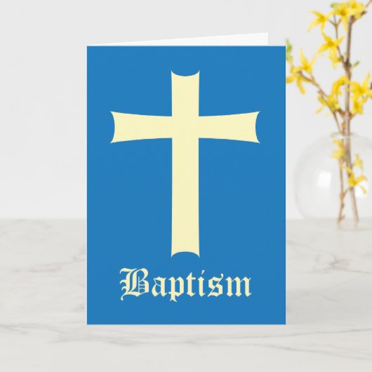 洗礼少年 カード (黄色い花)