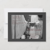 洗礼式 招待状 (正面)