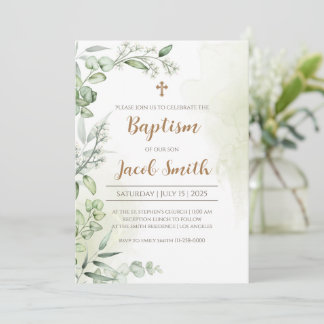 洗礼招待状 & 命名式招待状 招待状