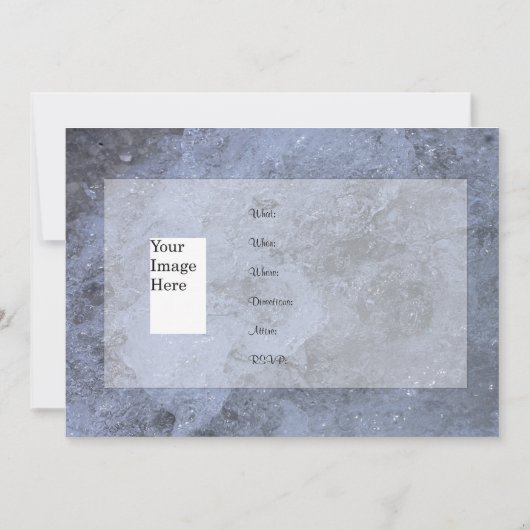 洗礼招待状 招待状 (正面)