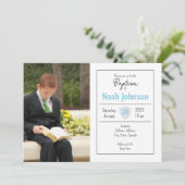 洗礼招待状 招待状 (スタンド正面)