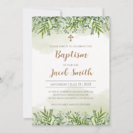 洗礼招待状 & 洗礼式招待状 招待状