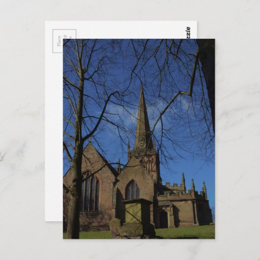 洗礼教会の聖ヨハネ ポストカード (正面/裏面)