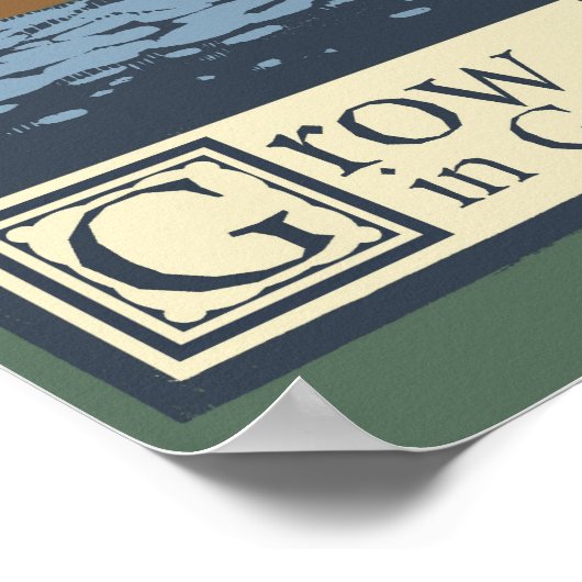 洗礼旗 ポスター (角)